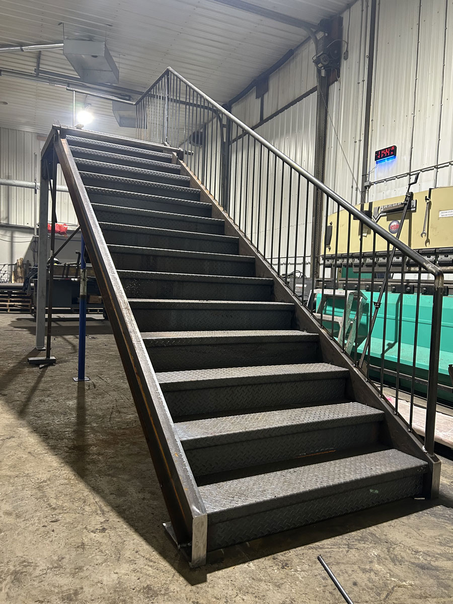 Escalier en acier galvanisé – Image 4