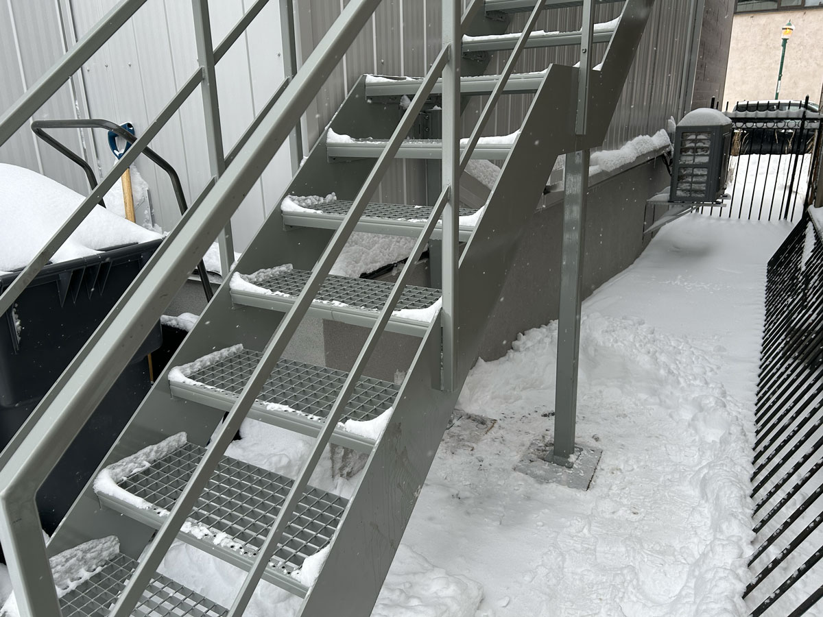 Escalier en acier galvanisé – Image 7